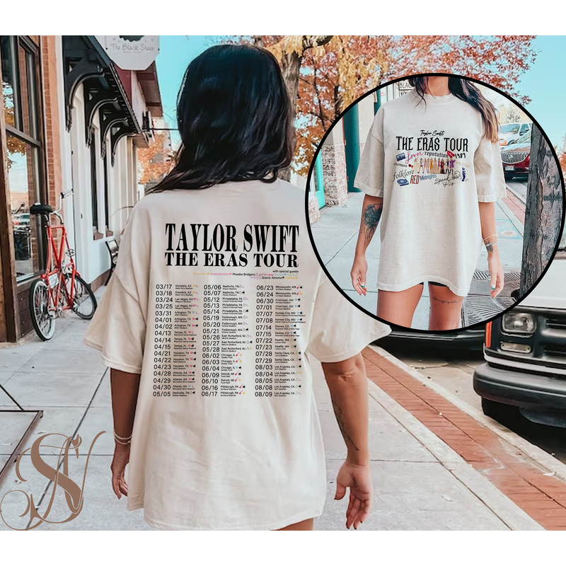 Custom Eras Tour Sweatshirt, Taylor The Eras Tour 2023, Taylor Swiftie Merch, The Tour Merch - 4.jpg