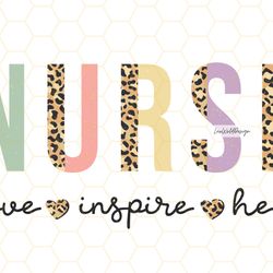 nurse love inspire heal png  nurse png  nurse clip