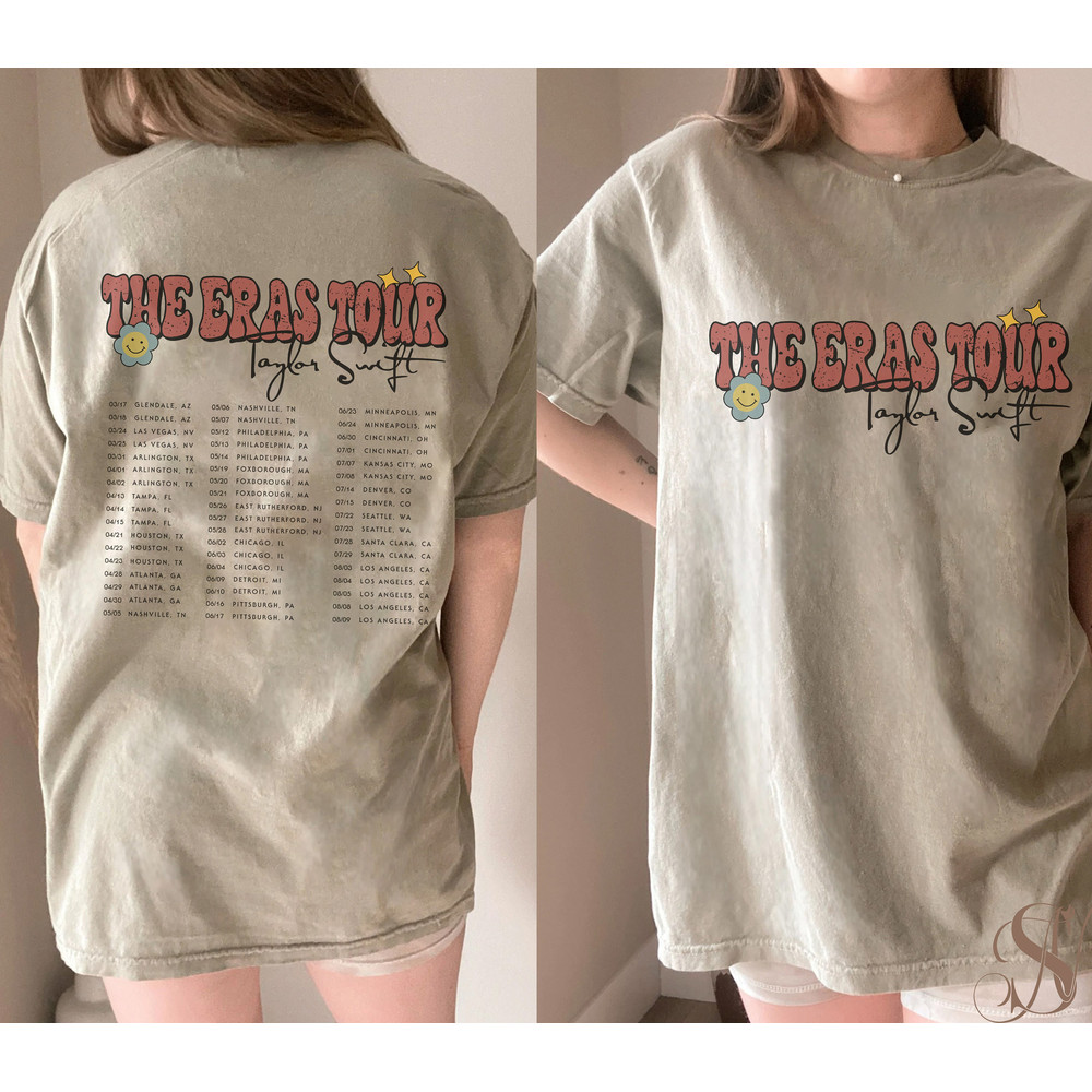 Swiftie Eras Tour Comfort Tshirt, TS The Eras Tour T-Shirt, The Eras Tour Shirt, Eras Tour 2023 Shirt, Midnights Album Shirt - 2.jpg