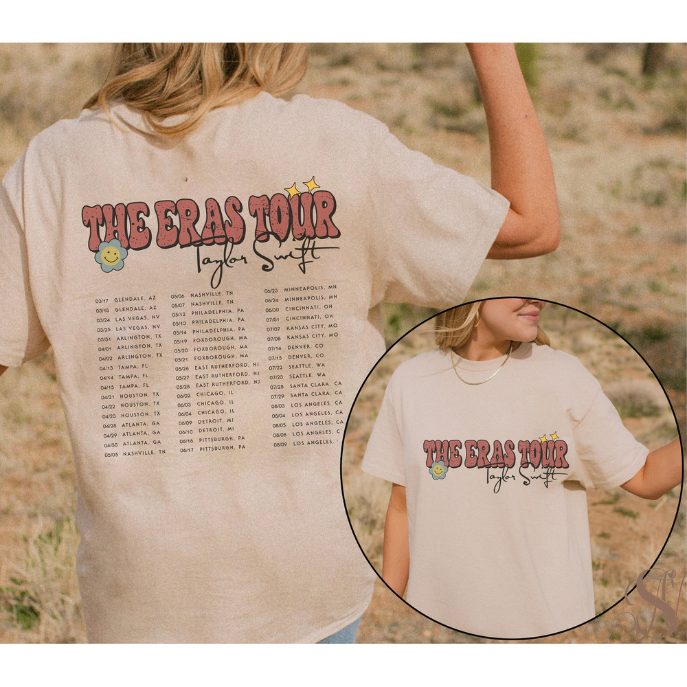 Swiftie Eras Tour Comfort Tshirt, TS The Eras Tour T-Shirt, The Eras Tour Shirt, Eras Tour 2023 Shirt, Midnights Album Shirt - 4.jpg