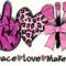 Peace Love Makeup PNG Makeup png Beauty png Mascara png Lipstick png Makeup Brush Sublimation Design Digital Design Download - 1.jpg