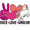 Peace Love Unicorn PNG  Unicorn png  Unicorn Designs  Sublimation Design  Digital Design Download  Sublimate Designs - 1.jpg