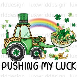 pushing my luck png  st. patricks day png  st patr