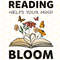 Reading Helps Your Mind Bloom PNG  Book Lover png  Reading png  Book Sublimation  Sublimation Design  Digital Design Download  Retro - 1.jpg