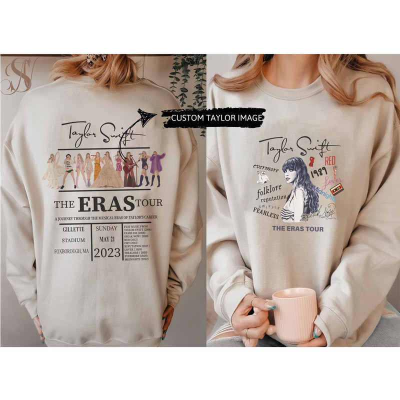 TSwiftie The Eras Tour T-Shirt, Custom Eras Tour Sweatshirt, Taylor The Eras Tour 2023, Taylor Swiftie Merch, Country Music Shirt - 1.jpg