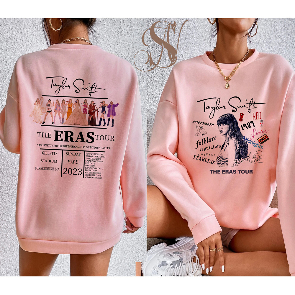 TSwiftie The Eras Tour T-Shirt, Custom Eras Tour Sweatshirt, Taylor The Eras Tour 2023, Taylor Swiftie Merch, Country Music Shirt - 3.jpg