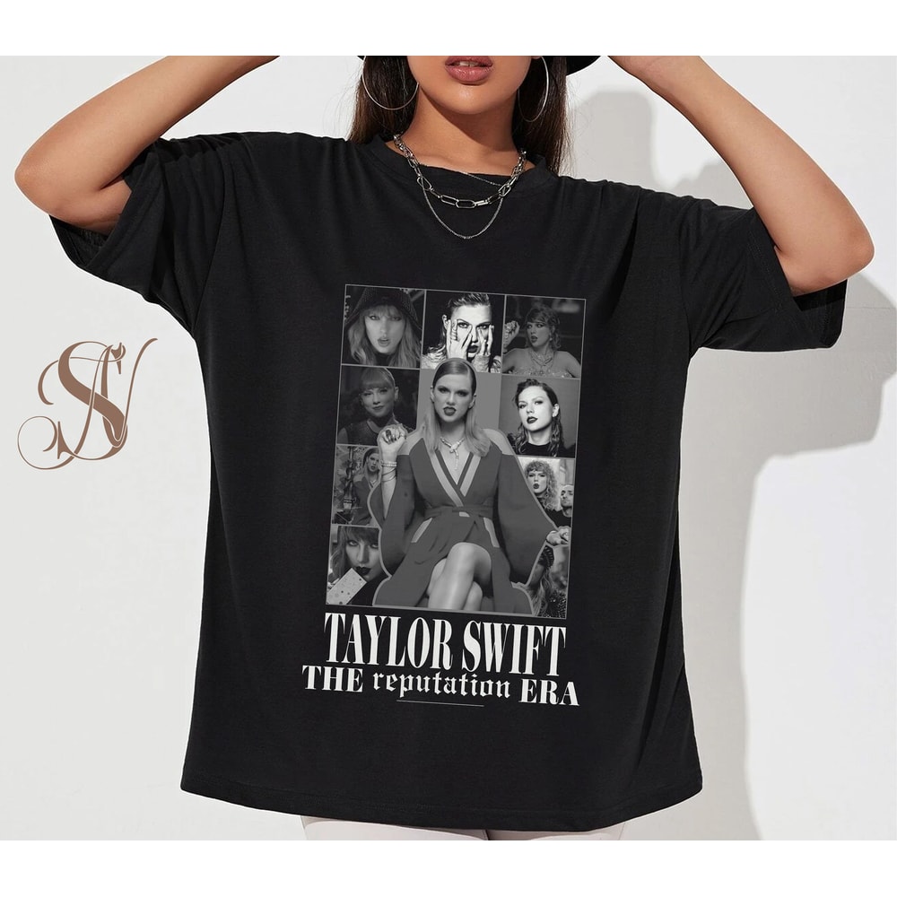 Vintage Swiftie All Albums Shirt, The Eras Tour 2023 T-Shirt, Y2k TS The Eras Tour, Swifties Fan Merch, Swiftie Merch T-Shirt - 4.jpg