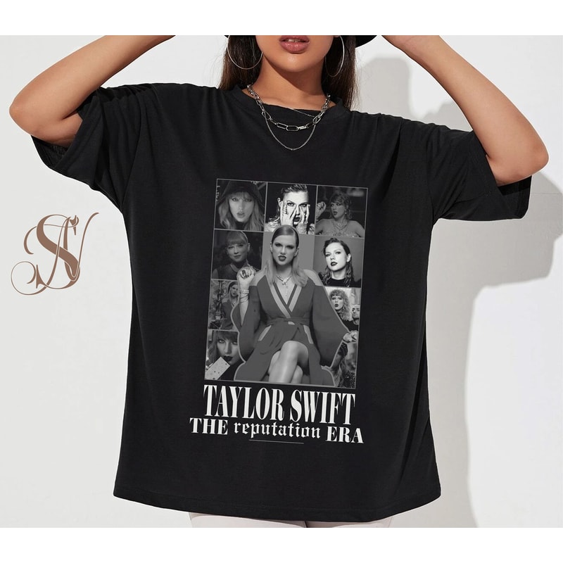 Vintage Swiftie All Albums Shirt, The Eras Tour 2023 T-Shirt, Y2k TS The Eras Tour, Swifties Fan Merch, Swiftie Merch T-Shirt - 4.jpg