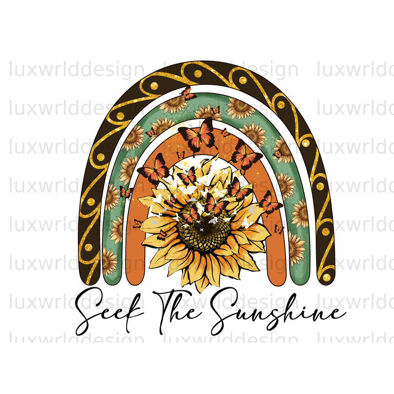 Seek The Sunshine PNG Sunflower png Positive Affirmations Positive Quotes Sublimation Design Digital Design Download - 1.jpg