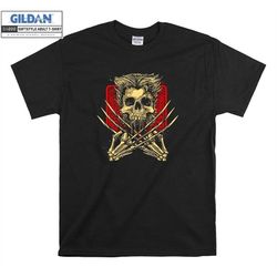 x-men wolverine knife superhero comics cartoon t shirt hoodie hoody t-shirt tshirt s-m-l-xl-xxl-3xl-4xl-5xl oversized me
