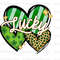 St Patrick's Leopard Lucky Hearts PNG St Patrick's Day png St Patricks png Sublimation Design Digital Download Lucky Png - 1.jpg