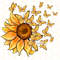 Sunflower Butterflies PNG Sublimation Design Digital Design Download Retro png Shirt Designs Graphic - 1.jpg
