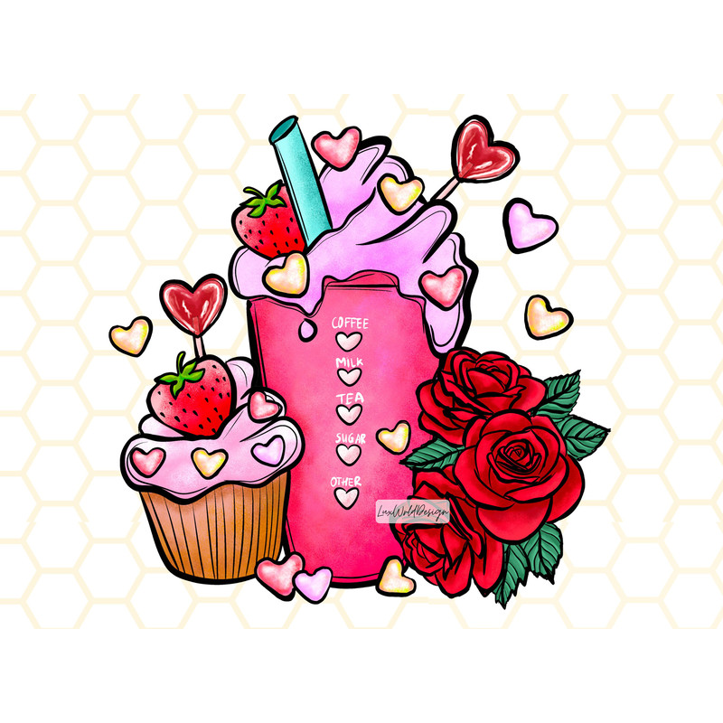 Valentine's Day Coffee Drink PNG  Valentines day png  Retro png  Sublimation Design  Digital Design  Valentine png  Sublimate Designs - 1.jpg