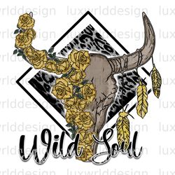 wild soul bull skull png  western png  western des