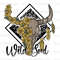 Wild Soul Bull Skull PNG Western png Western Design Sublimation Design Digital Design Download Western Shirt png Bull Skull png - 1.jpg