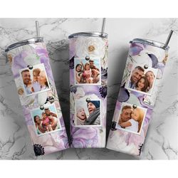 floral print tumbler wrap for photos png tumbler design add pictures seamless flowers sublimation designs downloads - 20