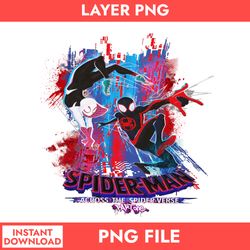 spider man across the spider verse png, spider man png, superhero png, avengers png, sm13062307