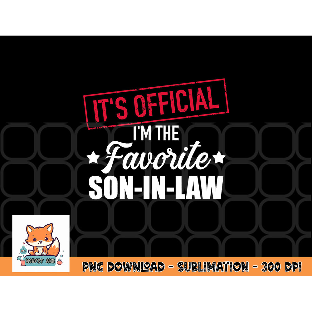 Mens Favorite son-in-law from mother-in-law or father-in-law png, digital download copy.jpg