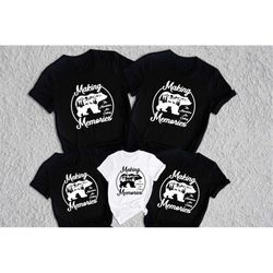 the mountains making memories shirt, family vacation t-shirt, making memories gift, matching camping family tee