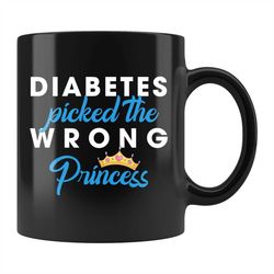 funny diabetes mug, diabetes awareness gift, funny diabetes gift, fight diabetes mug, diabetes coffee mug, diabetes awar