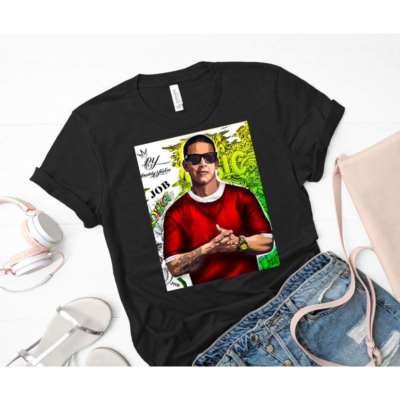 Daddy Yankee King of Reggaetón 5 Classic T-Shirt 87_Black_Black.jpg