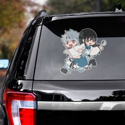 gintama sticker, anime sticker, anime sticker for car, anime car decal, anime decal, gintama decal