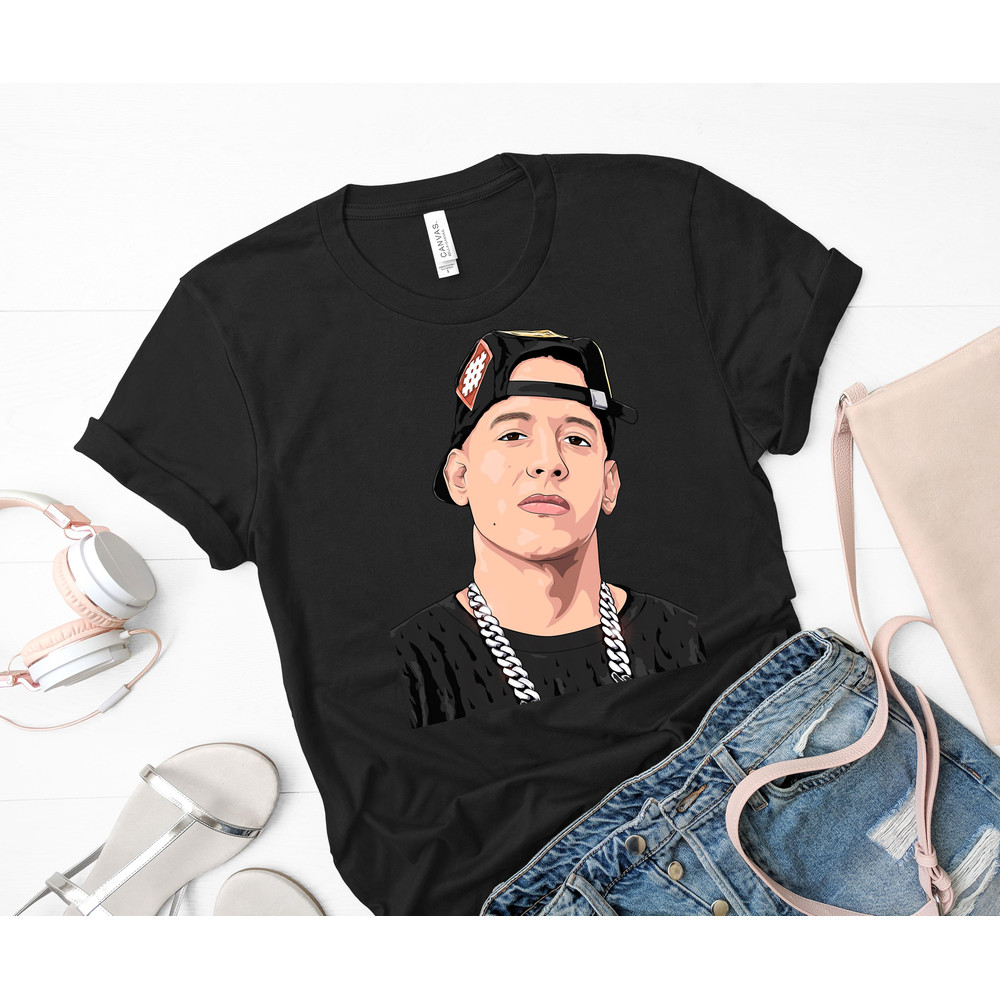Daddy Yankee Art 6 Classic T-Shirt 4_Black_Black.jpg