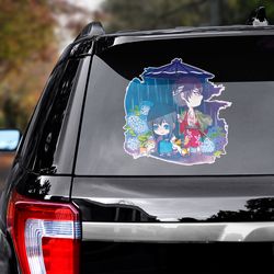 gintama decal, gintama sticker, anime sticker, anime sticker for car, anime decal, anime car decal