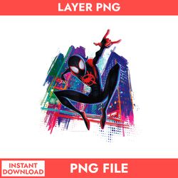 spider man across the spider verse png, spider man png, superhero png, avengers png, marvel's spider man png, sm13062321