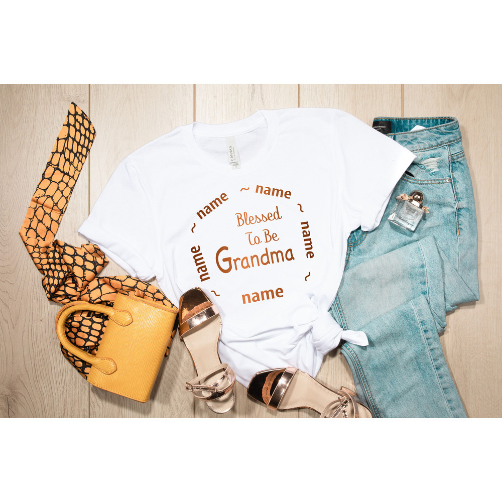 Grandma Shirt With Grandkids Names - Grandma Tee - Nana Shirt - Gift For Grandma - Personalized Grandma Shirt - Granny - Grammy - 2.jpg