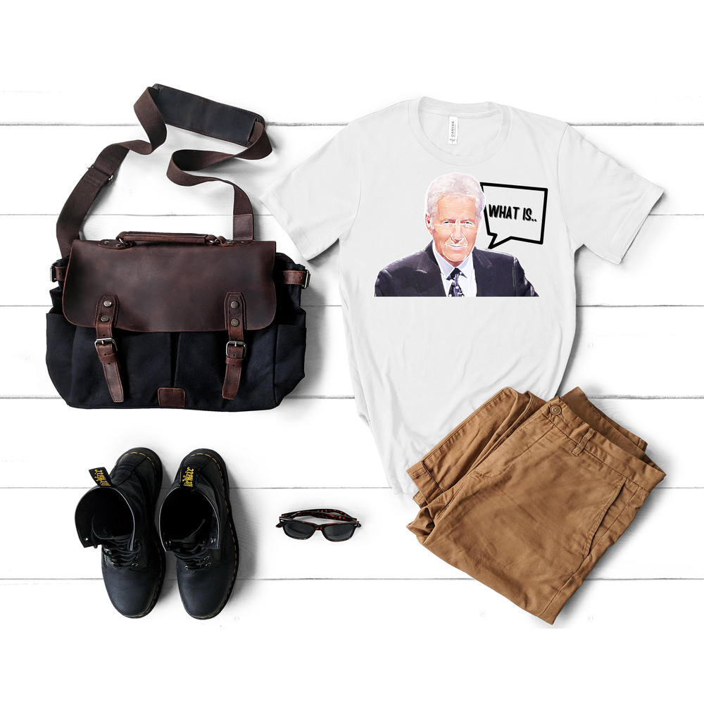 Alex Trebek Shirt,Alex Trebek Tshirt,Norm Macdonald Rip Shirt,Game Shows Tshirt,alex trebek ken jennings tribute T-Shirt.png