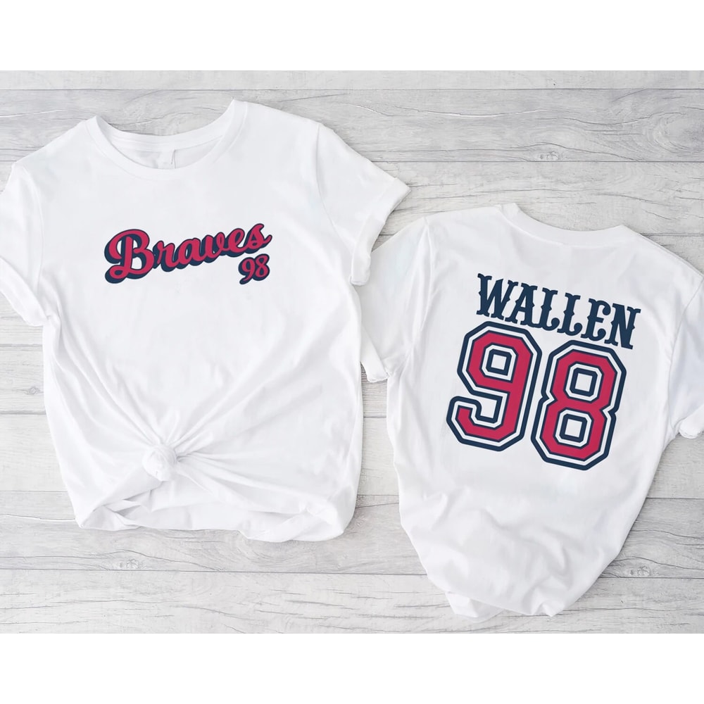 98 Braves Both Sides shirt, One Thing at a Time shirt, Morgan Wallen shirt, country music, Nashville, western cowgirl cowboy, fans gift - 4.jpg