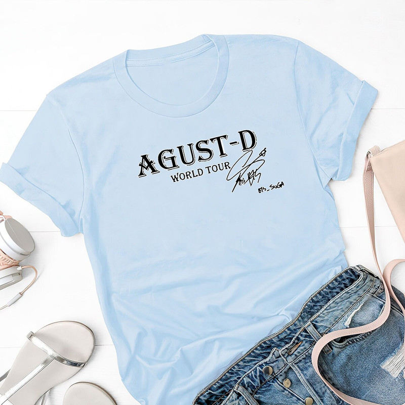 Agust D T Shirt, Agust D World Tour Shirt, Suga Fan Gift, Agust D Concert Shirt, Min Yoongi Shirt, Suga Shirt, Army Friend Gift, Kpop Shirt - 4.jpg