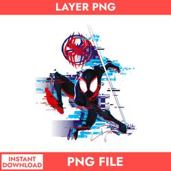 across the spider verse png, spider man png, superhero png, avengers png, marvel's spider man png, sm13062326