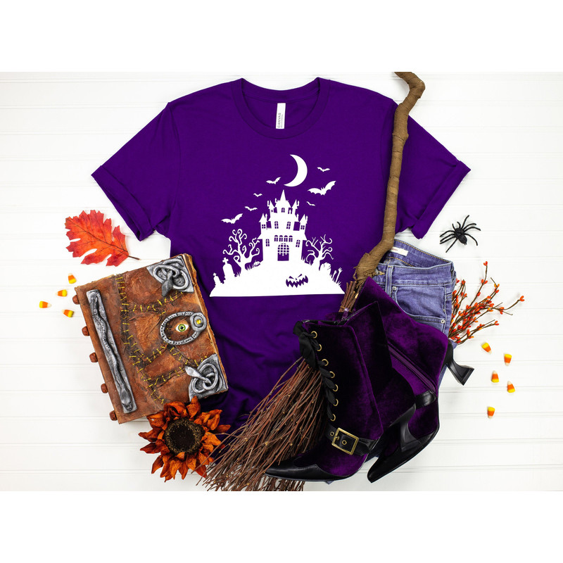 Halloween Castle Shirts,Halloween Shirts, Hocus Pocus Shirts, Sanderson Sisters Shirts, Fall Shirts, Halloween Outfits,Halloween Funny Shirt - 1.jpg