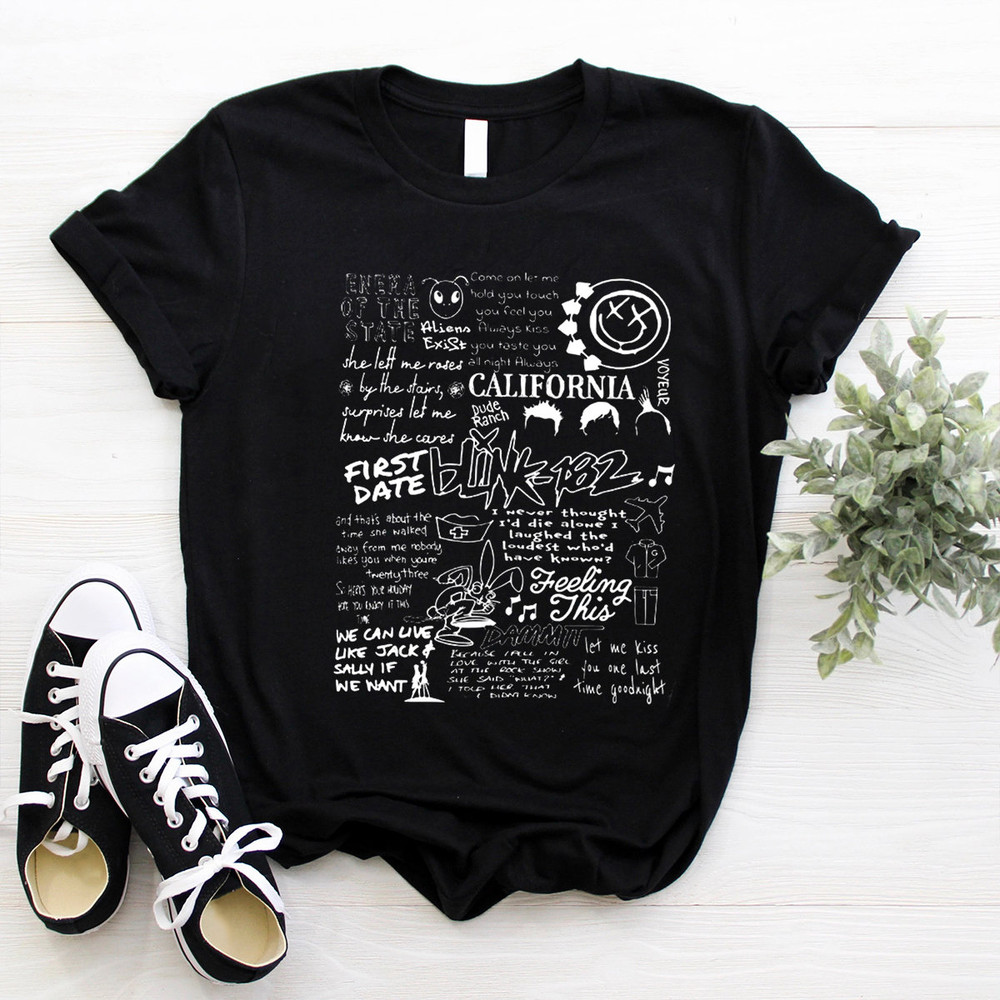 Blink 182 Shirt, Blink 182 T Shirt, Blink 182 Tee, Vintage Blink 182 Shirt, Blink 182 Band Tee, Blink 182 Rock Shirt, Vintage Style Shirt - 1.jpg