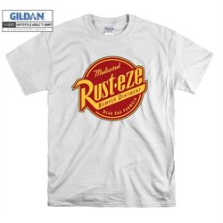 disney cars 2 rust-eze ointment logo graphic t shirt hoodie hoody t-shirt tshirt s-m-l-xl-xxl-3xl-4xl-5xl oversized men
