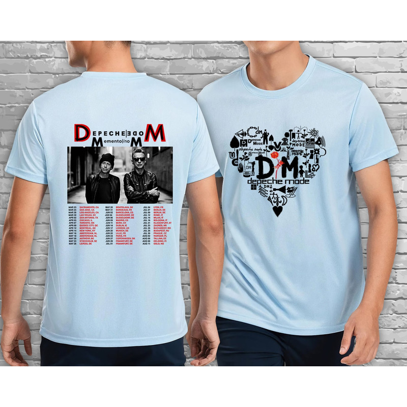 Depeche Mode Memento Mori Tour 2023 Tshirt, Depeche Mode Tour 2023 Tshirt, Music Tour 2023 Tshirt, 2023 Rock Tour Shirt, Gift For Fan - 3.jpg