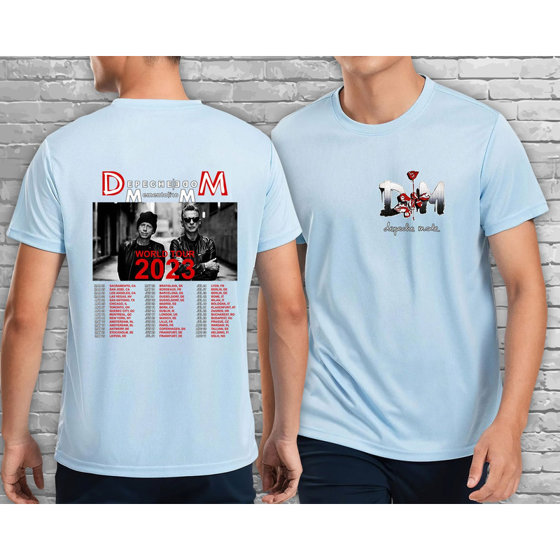 Depeche Mode World Tour 2023 Tshirt,Memento Mori World Tour Depeche Mode T-Shirt,Fan Gift Merch 2023,Music Lover Shirt,2023 Music Tour Shirt - 3.jpg