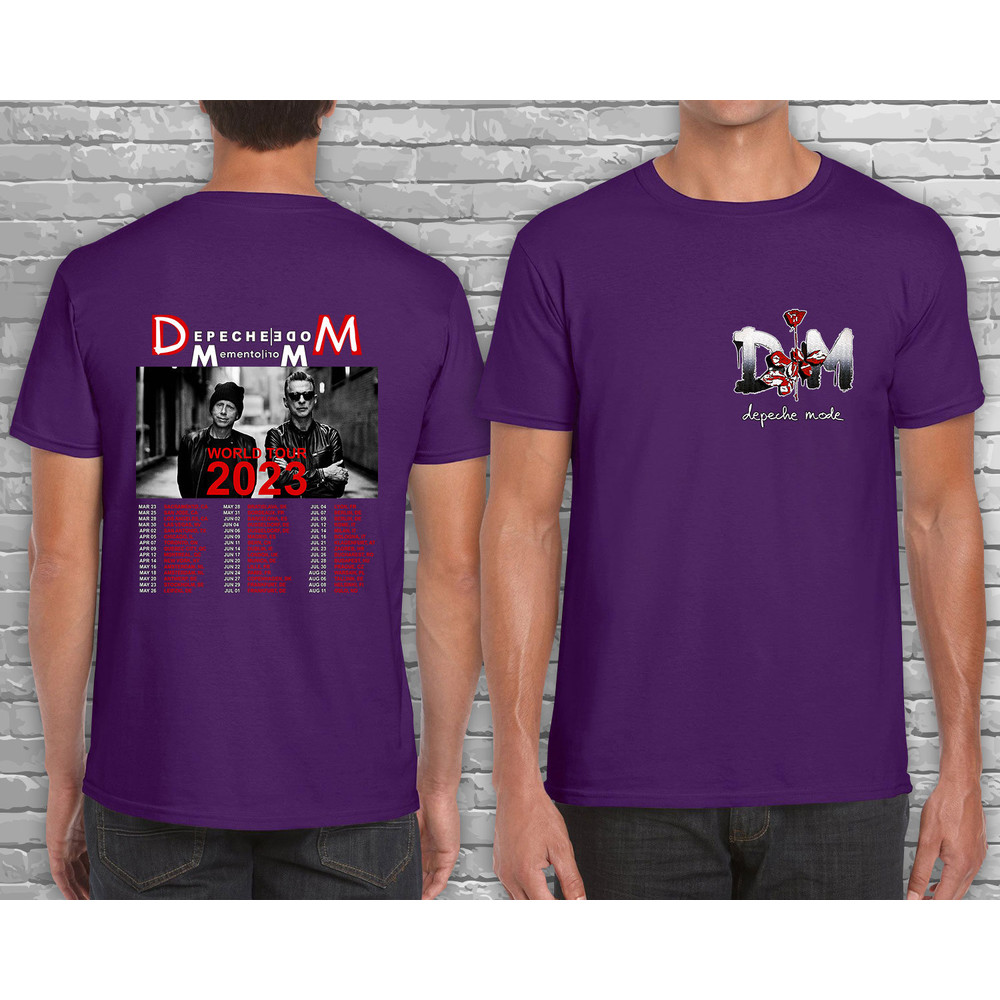 Depeche Mode World Tour 2023 Tshirt,Memento Mori World Tour Depeche Mode T-Shirt,Fan Gift Merch 2023,Music Lover Shirt,2023 Music Tour Shirt - 4.jpg