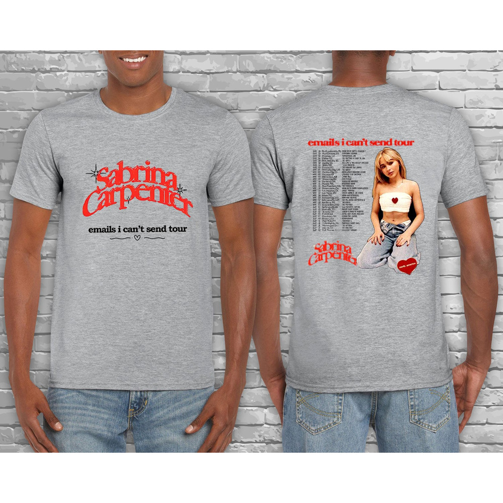 Emails I Can't Send Tour 2023 T-Shirt, Sabrina Carpenter Tshirt, Sabrina Carpenter Concert Shirt, Sabrina Carpenter Tour Merch, Sabrina Fans - 3.jpg