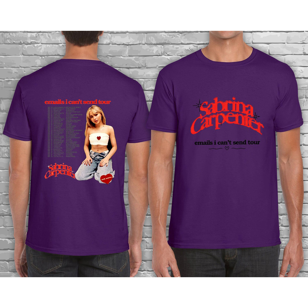 Emails I Can't Send Tour 2023 T-Shirt, Sabrina Carpenter Tshirt, Sabrina Carpenter Concert Shirt, Sabrina Carpenter Tour Merch, Sabrina Fans - 4.jpg