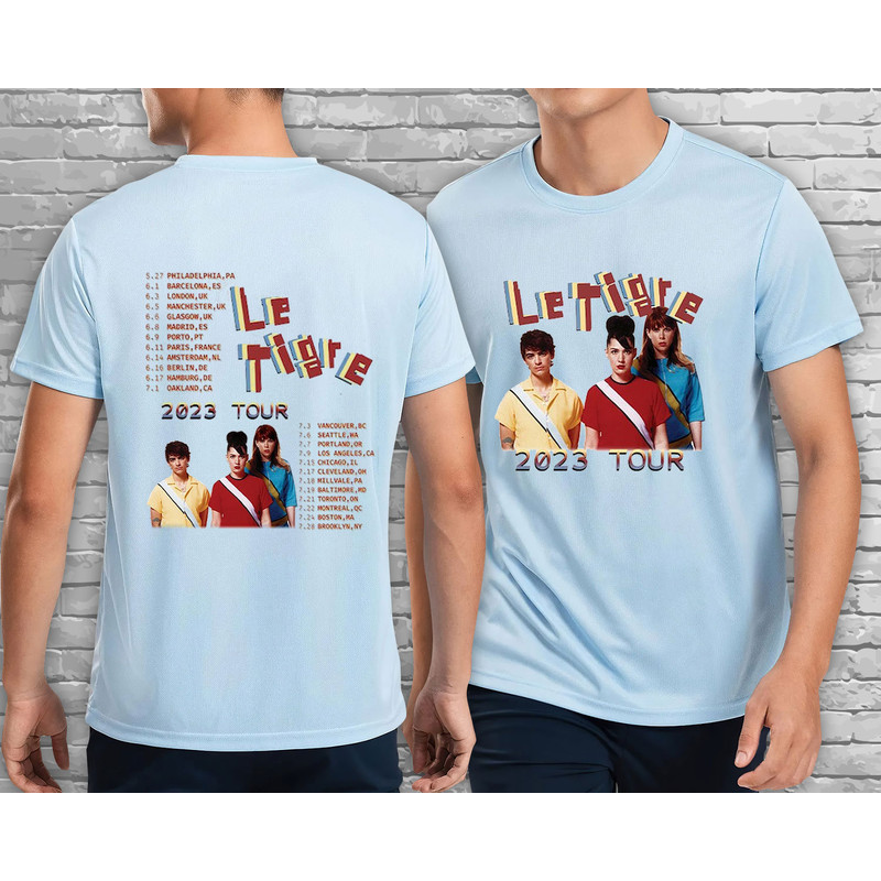 Le Tigre 2023 Tour Shirt, Le Tigre Rock Band Shirt, Le Tigre 2023 Concert Shirt, Le Tigre Band Fan Shirt Gift, Rock Fan Shirt, Le Tigre Fans - 2.jpg
