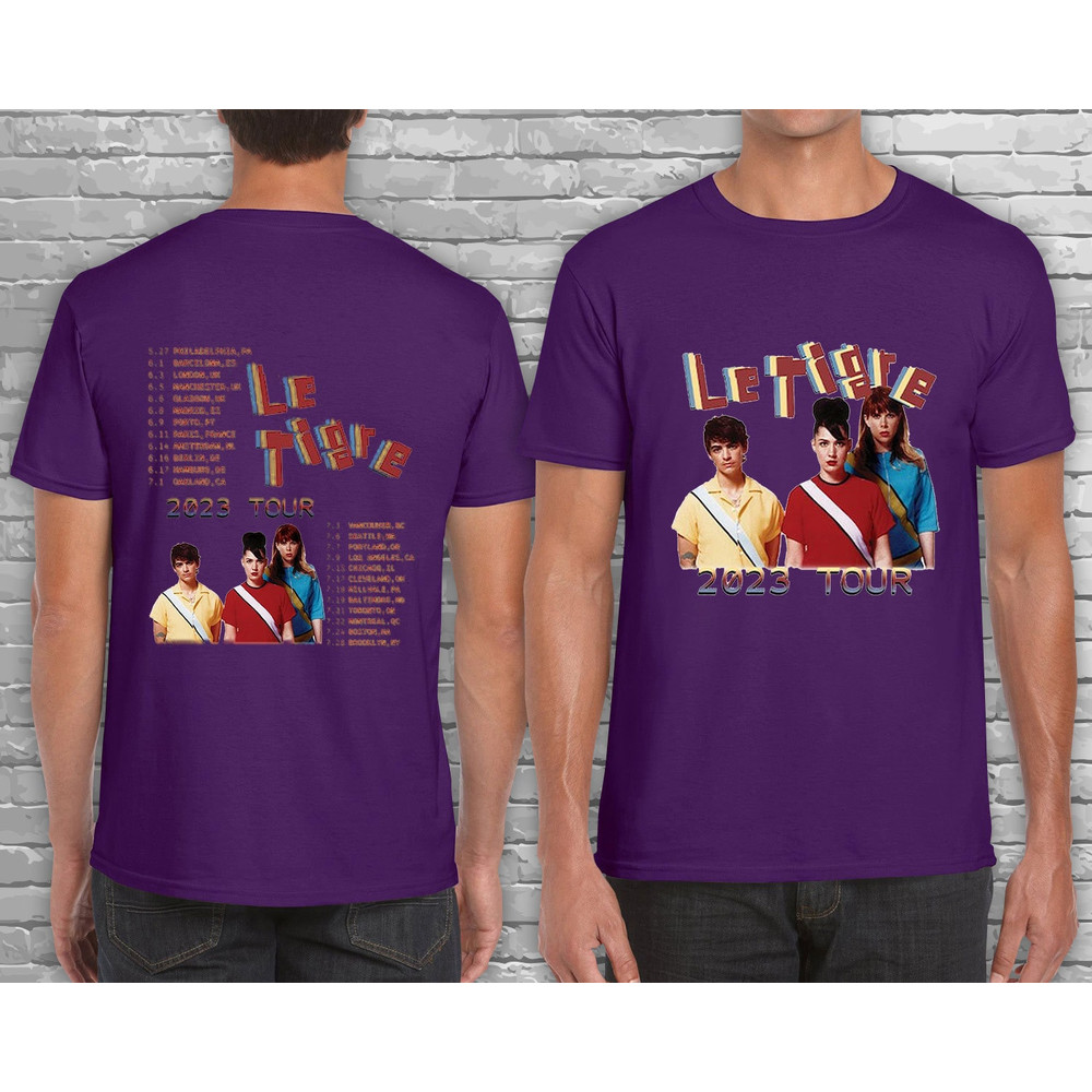 Le Tigre 2023 Tour Shirt, Le Tigre Rock Band Shirt, Le Tigre 2023 Concert Shirt, Le Tigre Band Fan Shirt Gift, Rock Fan Shirt, Le Tigre Fans - 4.jpg