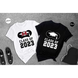 disney class of 2023 shirt, graduation 2023 shirt, graduate trip gift, mickey grad t-shirt, disney class of 2023