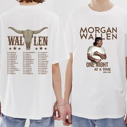 one night at a time morgan wallen tour shirt, morgan