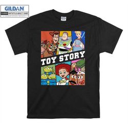 disney toy story group shot panels shirt woody t shirt hoodie hoody t-shirt tshirt s-m-l-xl-xxl-3xl-4xl-5xl oversized me