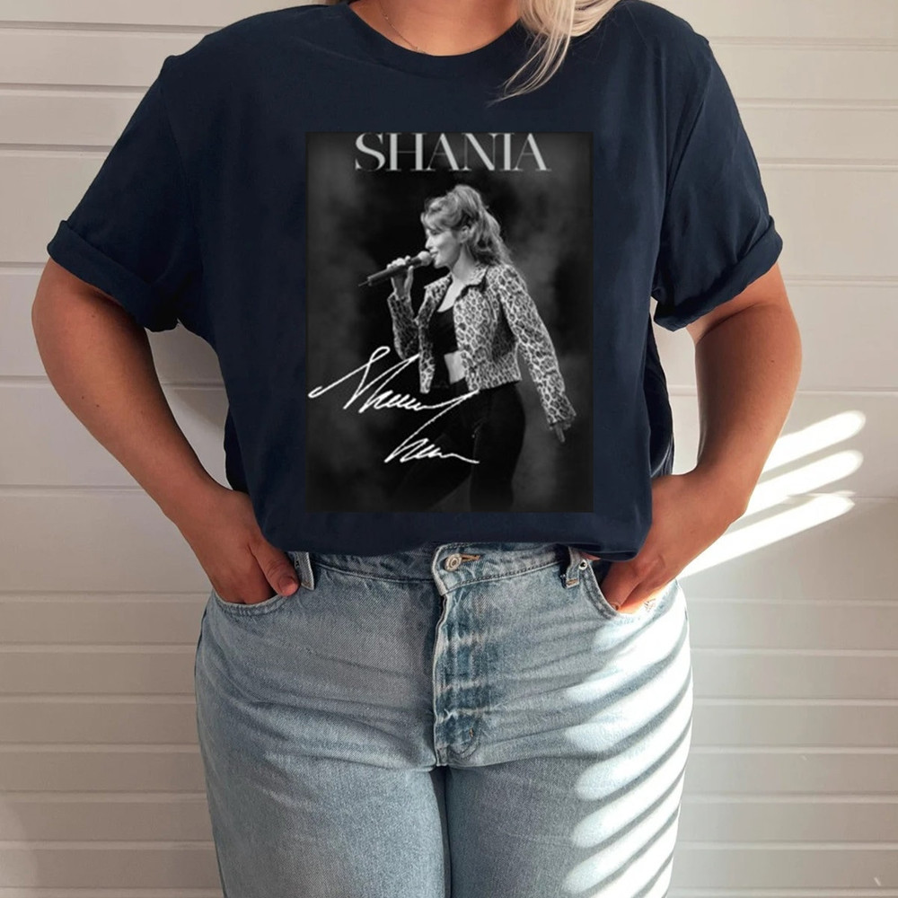 Shania Twain Shirt, Shania Twain Let's Go Girls Unisex T-shirt, Shania Twain Music Shirts, Shania Twain Vintage Style, Gift For Her - 2.jpg