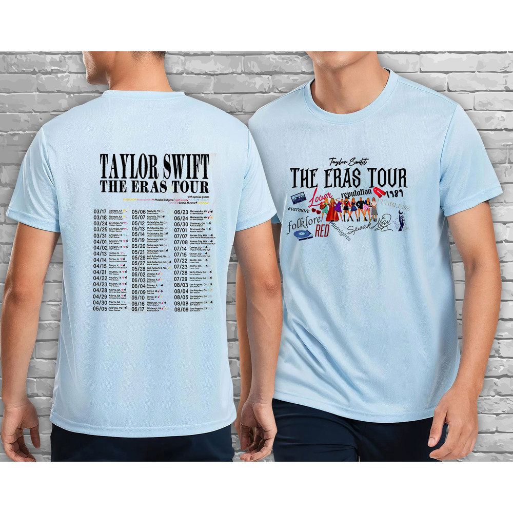 Taylor Swift The Eras Tour Shirt, Swiftie Merch T-Shirt, Back And Front Shirt, Swiftie Eras Tour, Taylor Swift Fan, Vintage Gift, TS Tshirt - 4.jpg