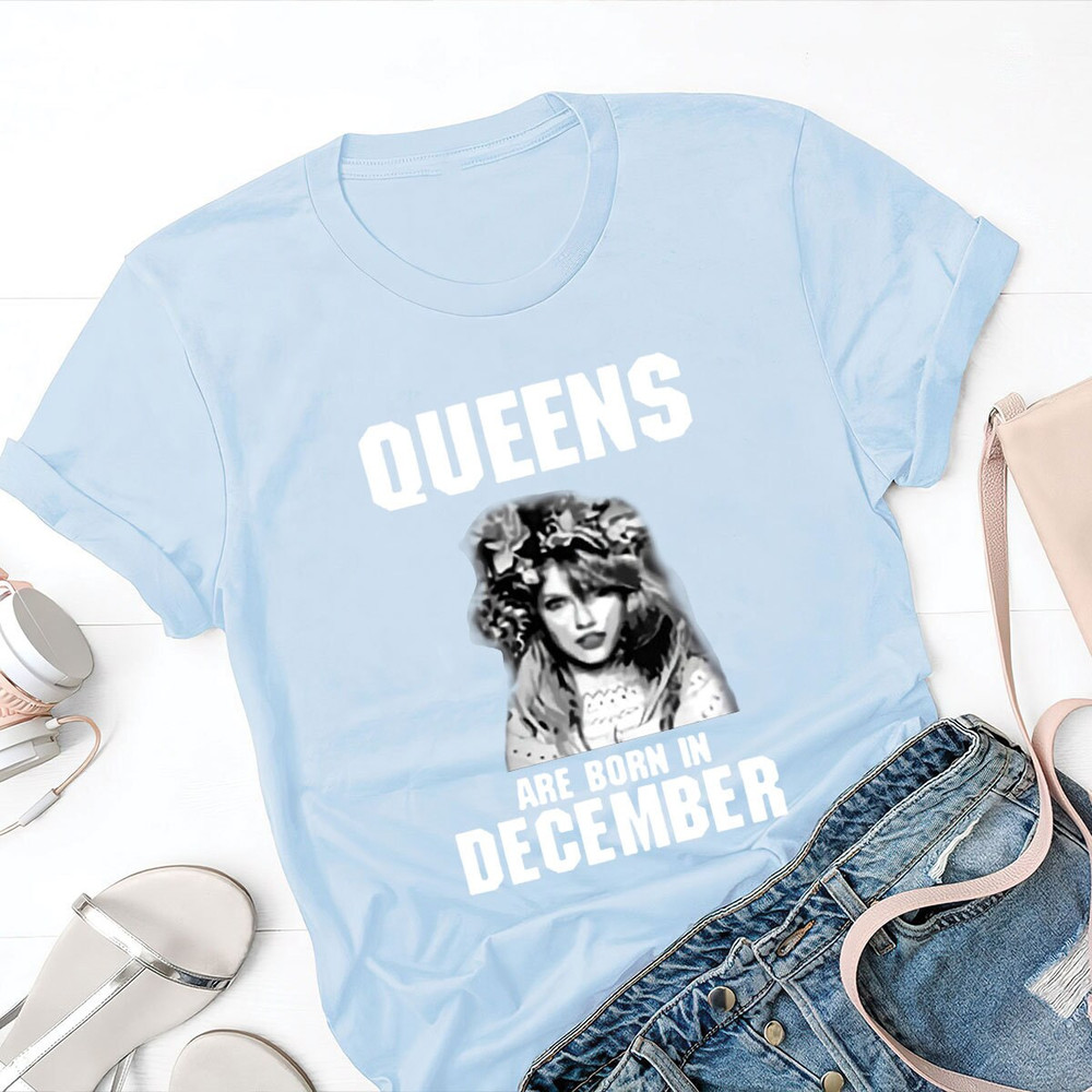 TS Queens Are Born In December Tshirt, Custom Tshirt, Taylor Swift December Tshirt, Custom Birthday Shirt, Swiftie Gift, Eras Tour Shirt - 4.jpg